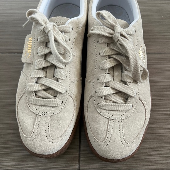 Puma Palermo Sneakers in Cream - Picture 3 of 8